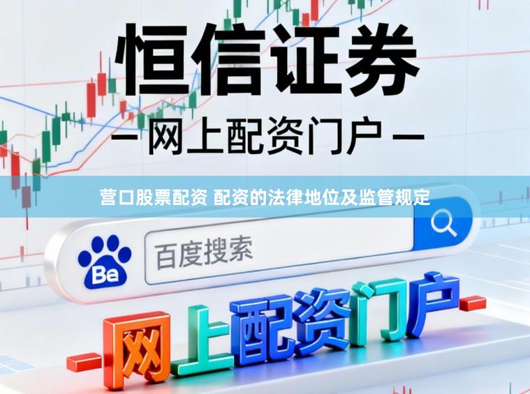 营口股票配资 配资的法律地位及监管规定